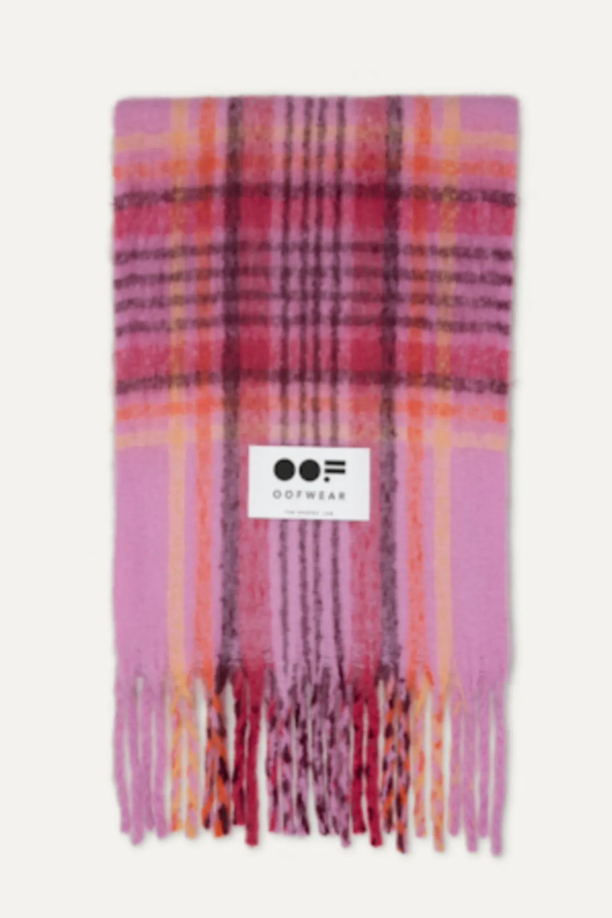 Fringed OOF Scarf