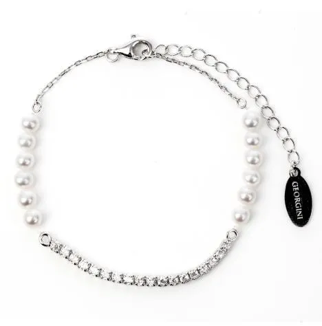 Georgini - Oceans Whitehaven Freshwater Pearl Tennis Bracelet