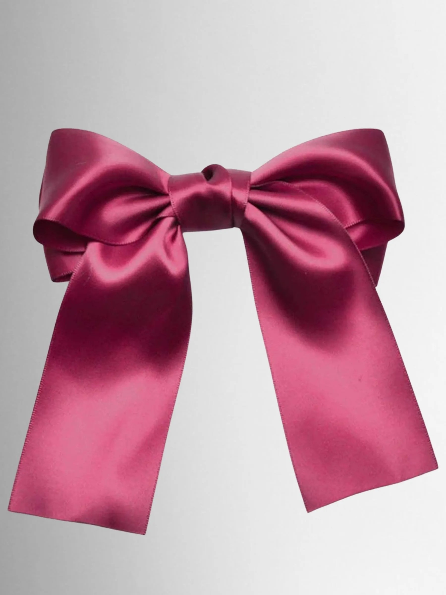 Girls Satin Large Bow Hair Clip