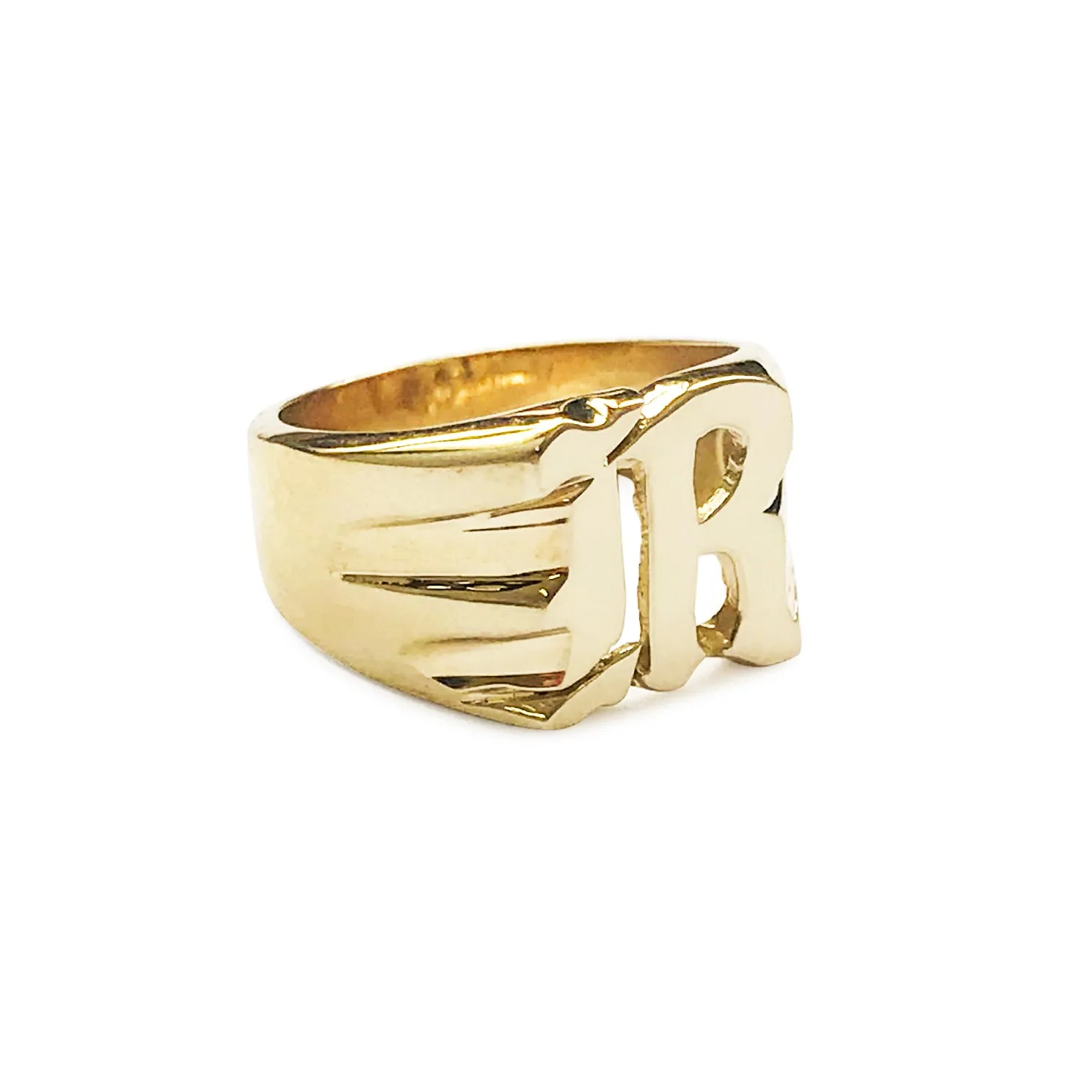 Gothic Initial / Letter Rings