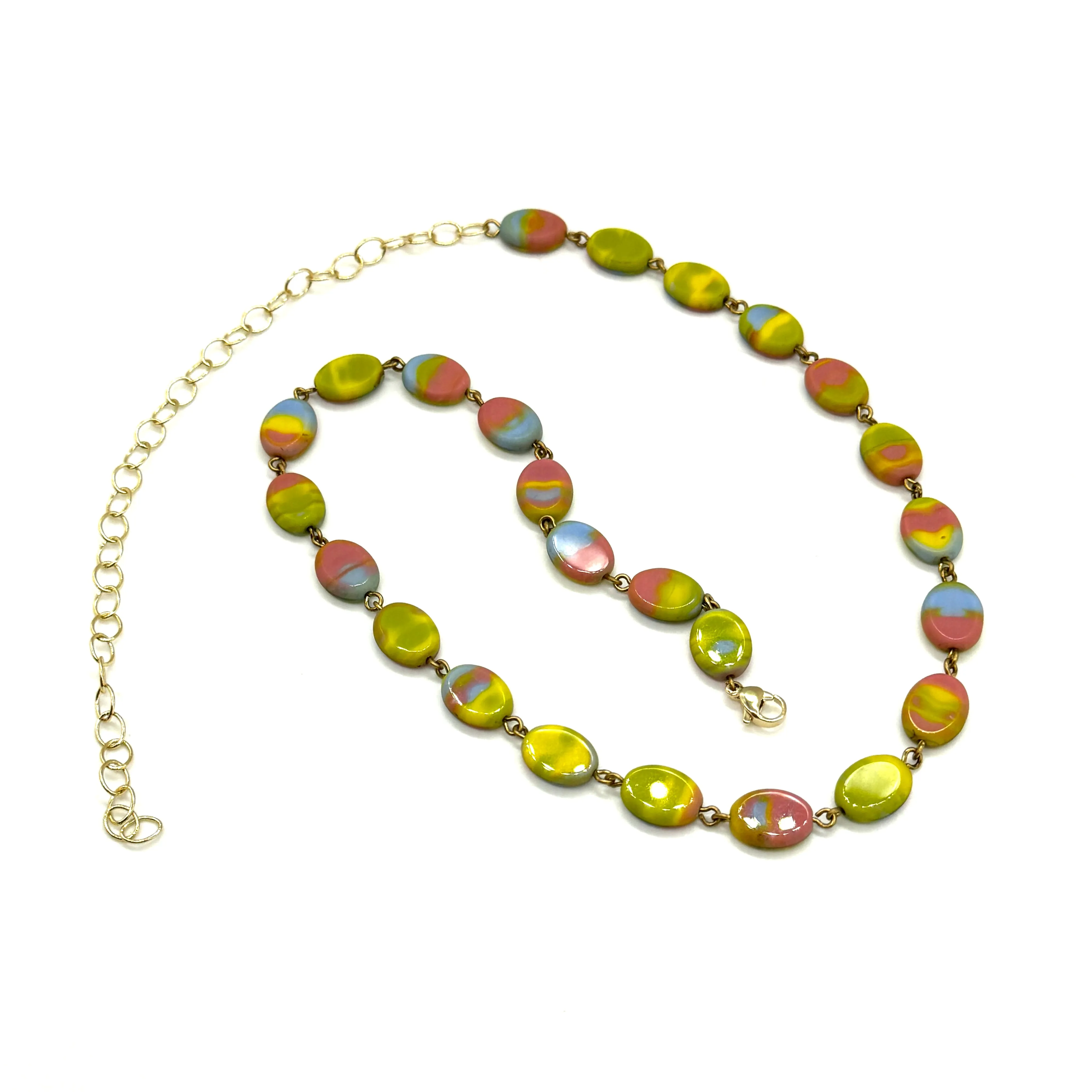 Groovy Art Glass Amelia Necklace