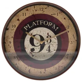 Harry Potter Wall Clock 9 & 3 Quarters