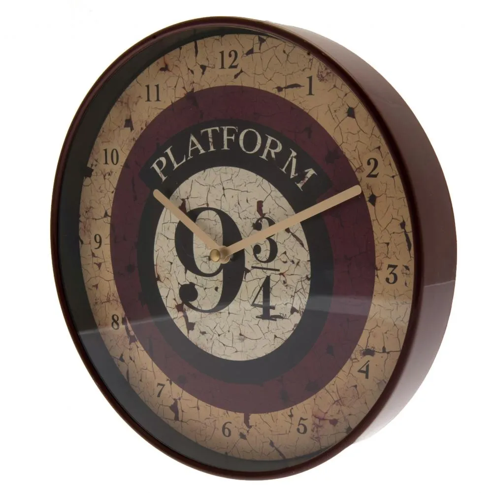 Harry Potter Wall Clock 9 & 3 Quarters