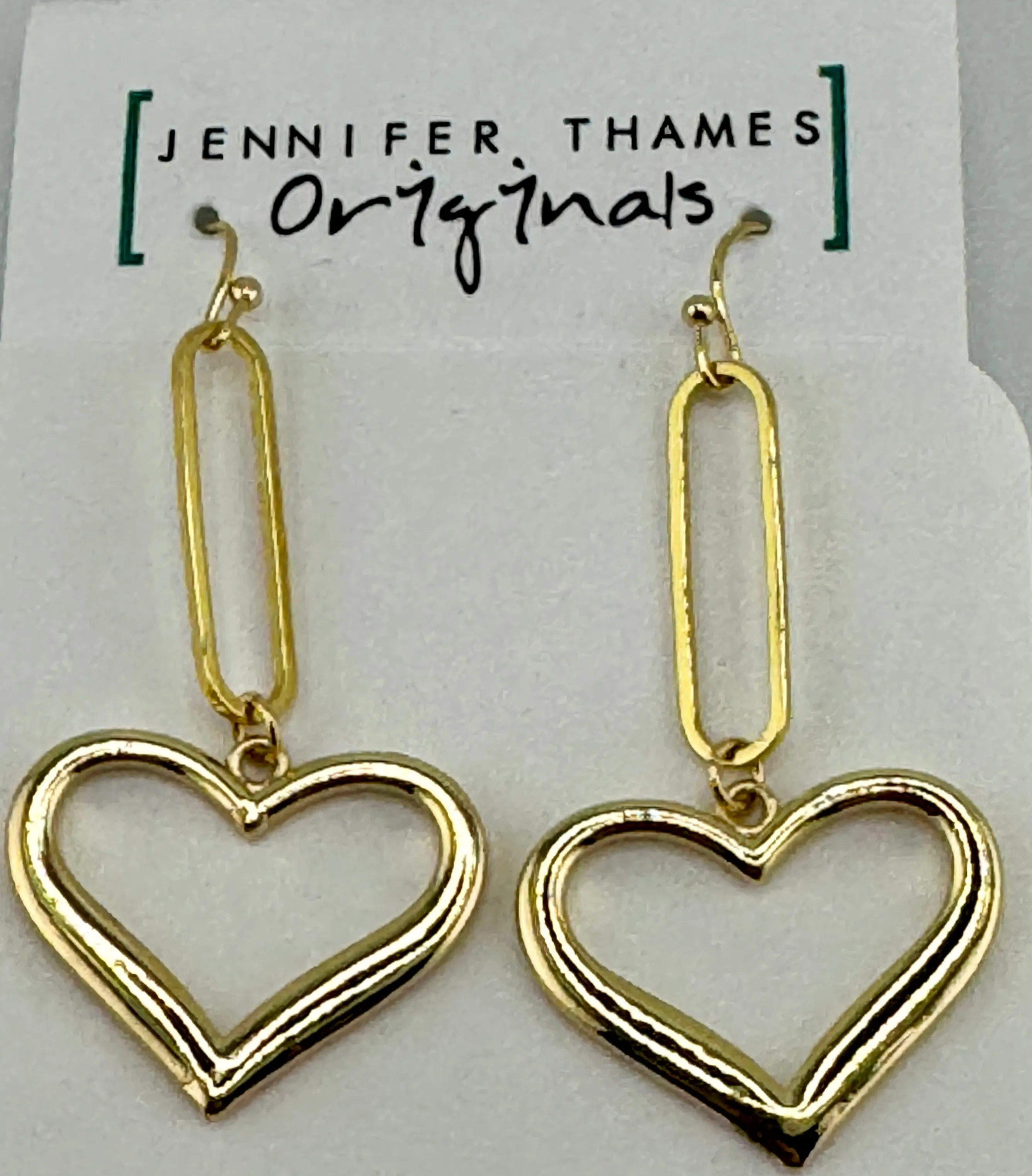 Heart Dangle Earring