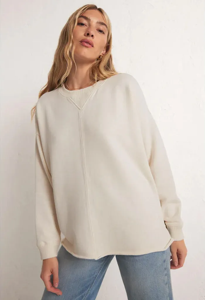 Hermosa Sweatshirt-Sandstone