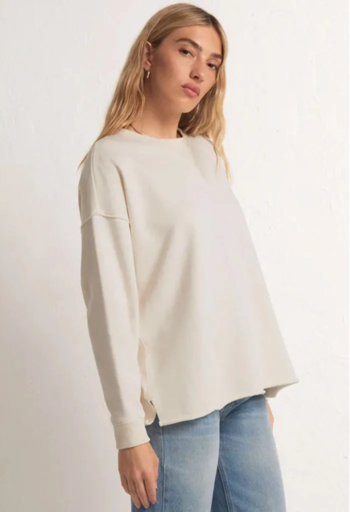 Hermosa Sweatshirt-Sandstone