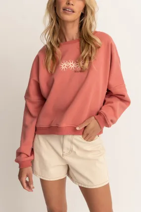 Horizon Slouch Fleece Rose