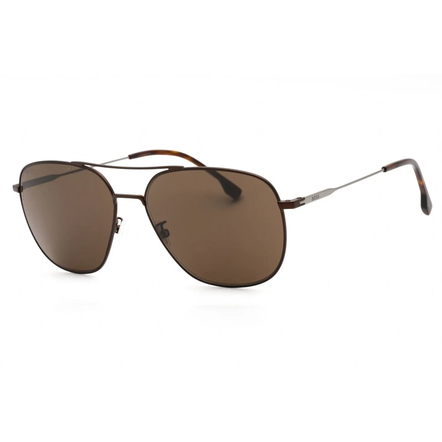 Hugo Boss BOSS 1557/O/F/S Sunglasses Matte Brown / Brown