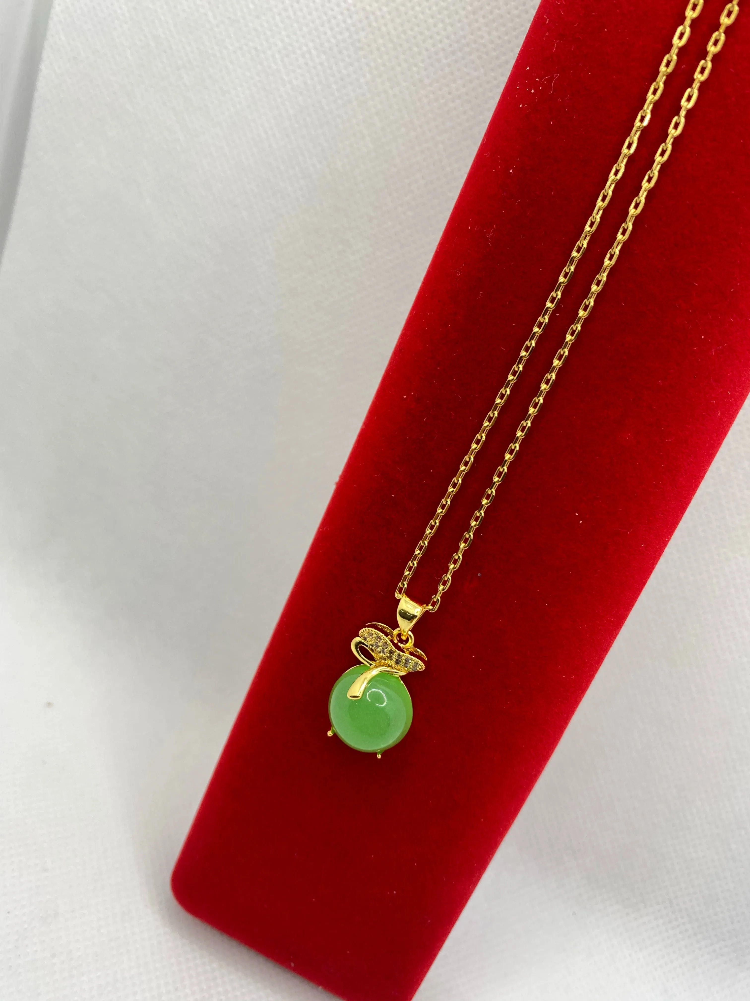 Jade necklaces