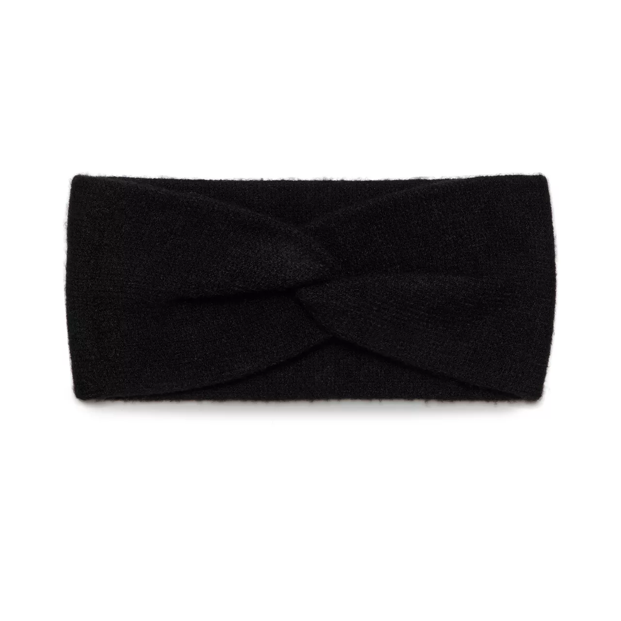 KAFFE Lotte Twist Headband - Black Deep