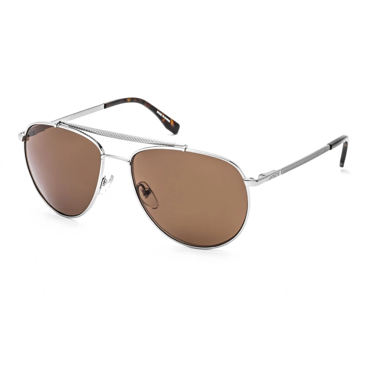 Lacoste L177S Sunglasses Gunmetal / Brown