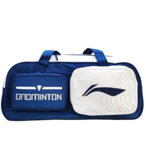 Li-Ning ABJT055 Square Badminton Kit Bag (Blue/White)