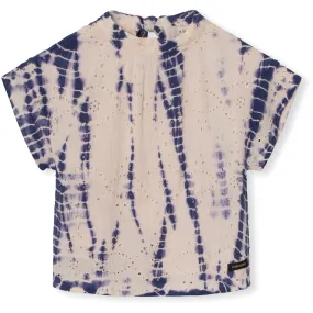 LIANE BLOUSE-Tie Dye Print