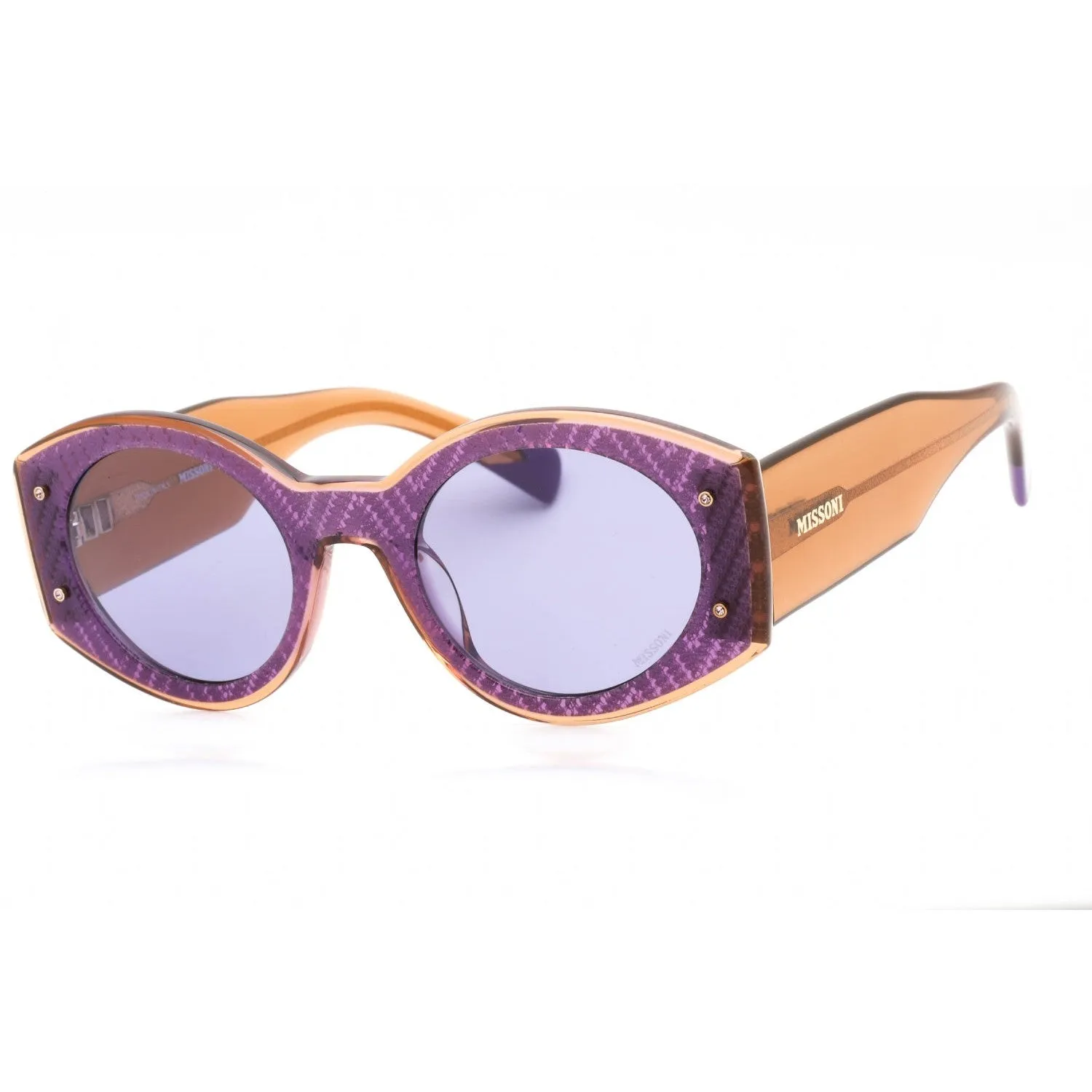 Missoni MIS 0064/S Sunglasses Beige Lilac / Violet Women's