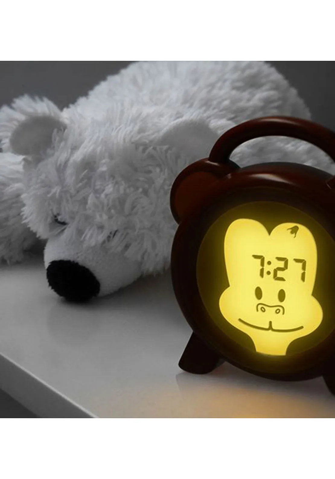 Monkey Sleep Training Nightlight & Alarm Clock