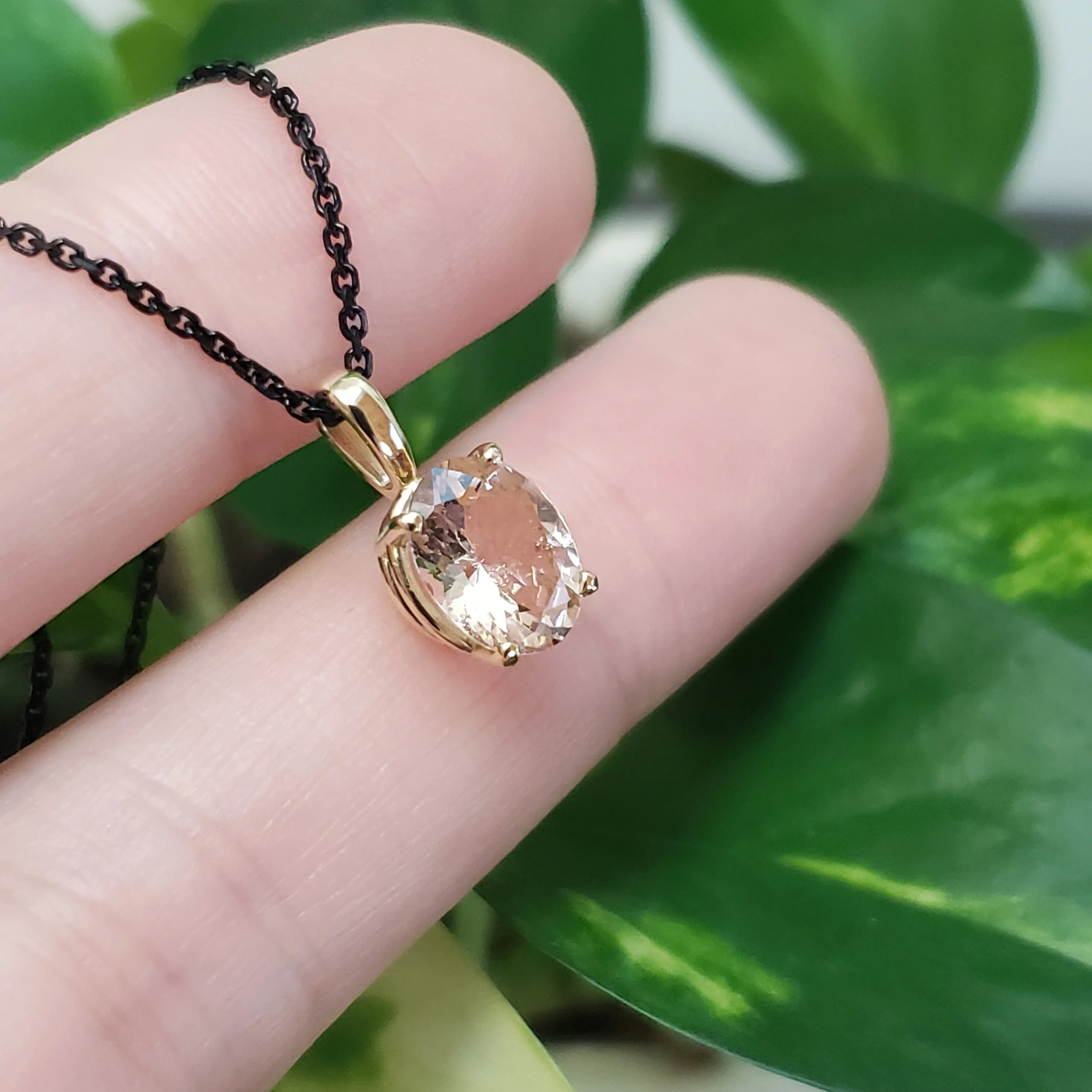 Morganite Pendant