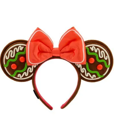 NA Minnie Mouse Gingerbread Ear Headband for Adults Disney Eats