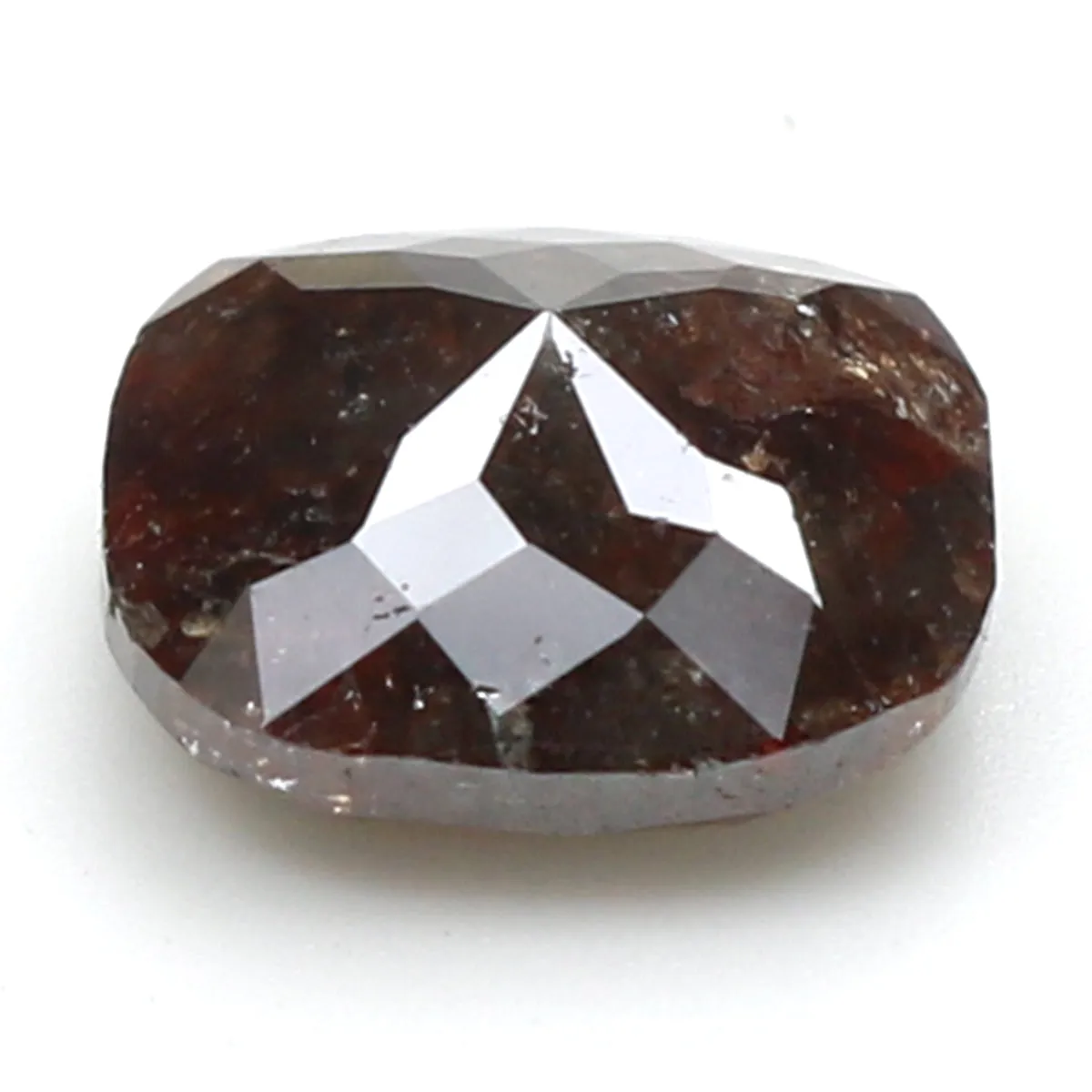 Natural Loose Cushion Brown Color Diamond 1.29 CT 6.90 MM Cushion Shape Rose Cut Diamond KR1046