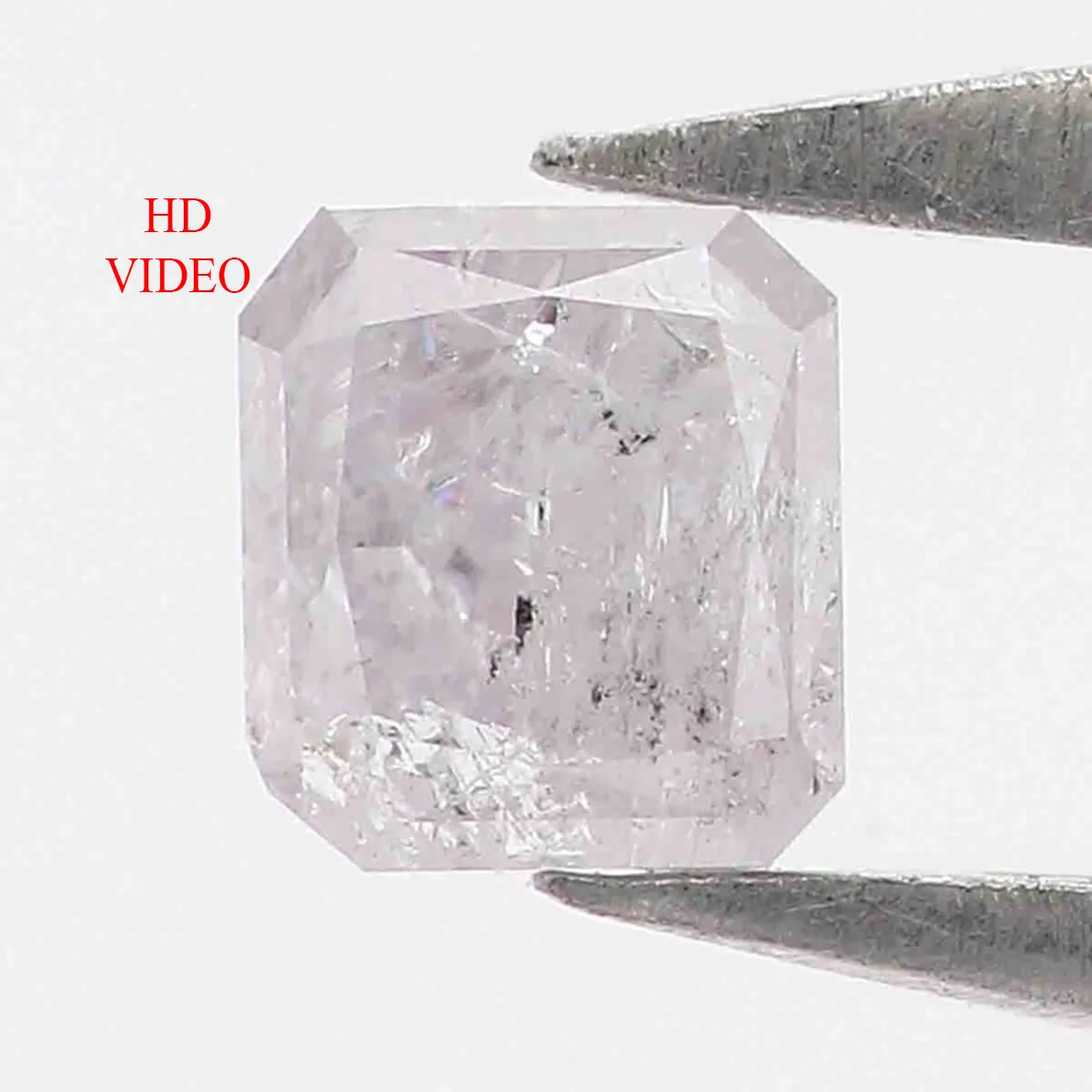 Natural Loose Cushion Pink Color Diamond 0.198 CT 3.40 MM Cushion Shape Rose Cut Diamond KR935