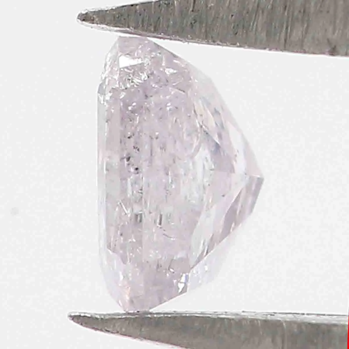 Natural Loose Cushion Pink Color Diamond 0.198 CT 3.40 MM Cushion Shape Rose Cut Diamond KR935