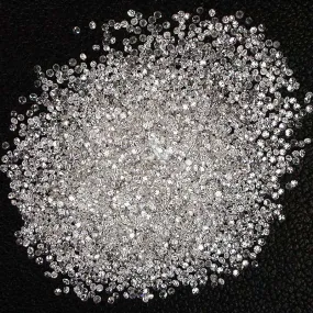 Natural Loose Diamond Brilliant Round G H White Color I1 I3 Clarity 1.25 to 1.55 MM 100% REAL 25 PCS Q06