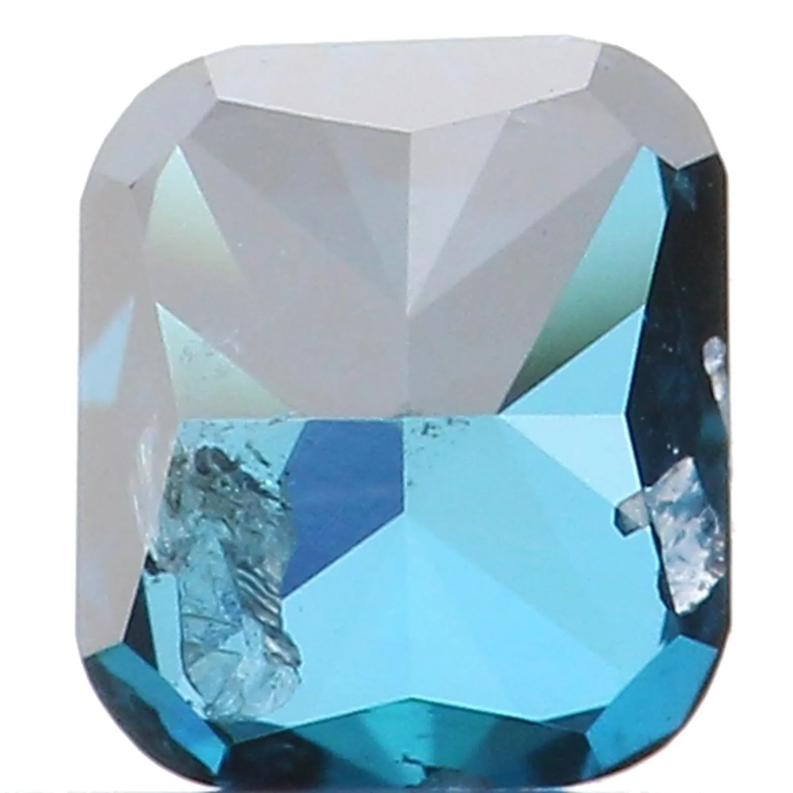 Natural Loose Diamond Cushion Blue Color SI2 Clarity 3.20 MM 0.16 Ct L5760