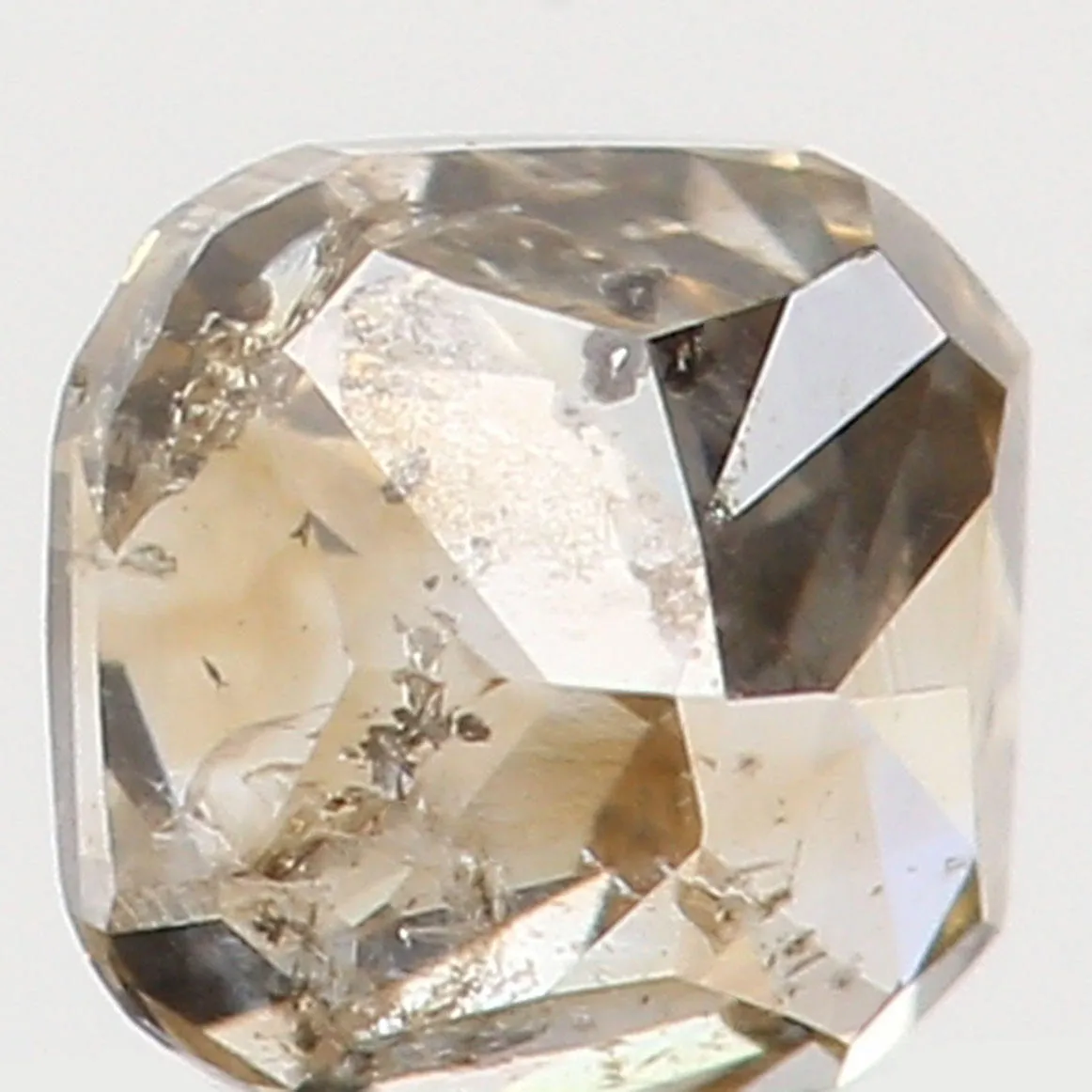 Natural Loose Diamond Cushion Brown Yellow Color I1 Clarity 2.80 MM 0.14 Ct L5412