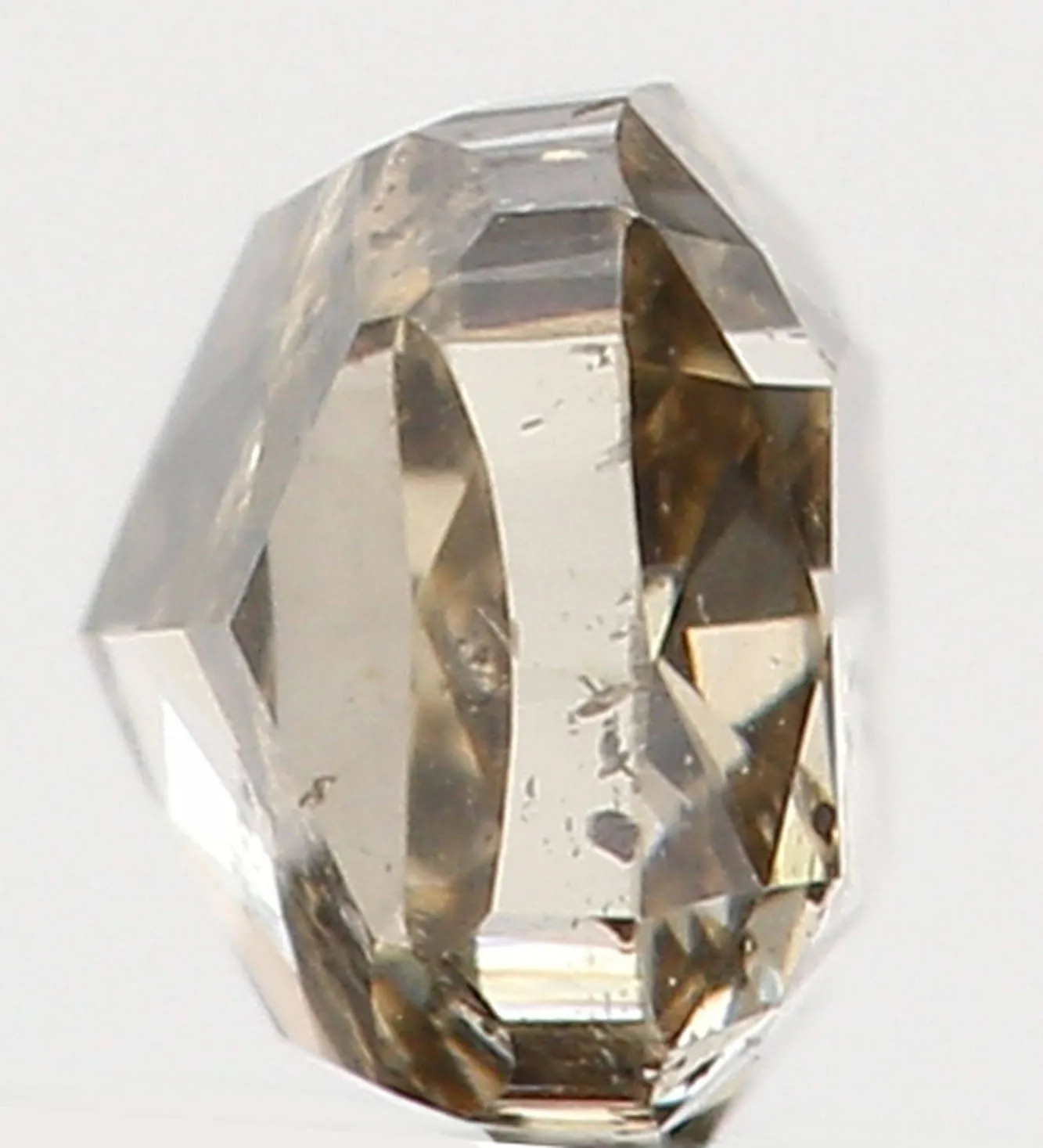 Natural Loose Diamond Cushion Greenish Brown Color I1 Clarity 3.00 MM 0.17 Ct L5662