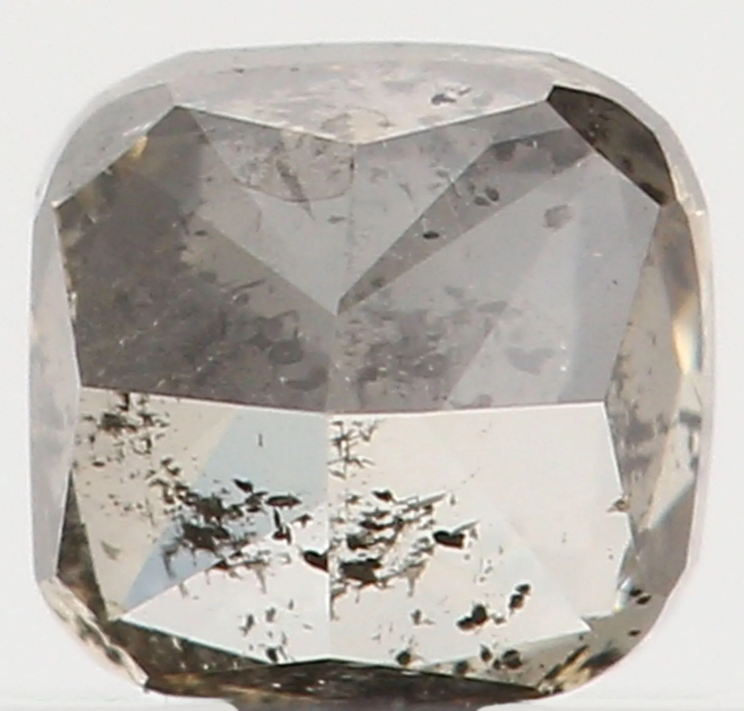 Natural Loose Diamond Cushion Greenish Brown Color I1 Clarity 3.00 MM 0.17 Ct L5662