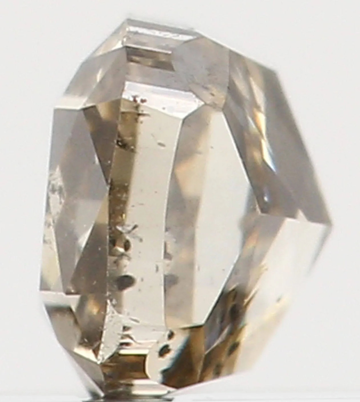 Natural Loose Diamond Cushion Greenish Brown Color I1 Clarity 3.00 MM 0.17 Ct L5662