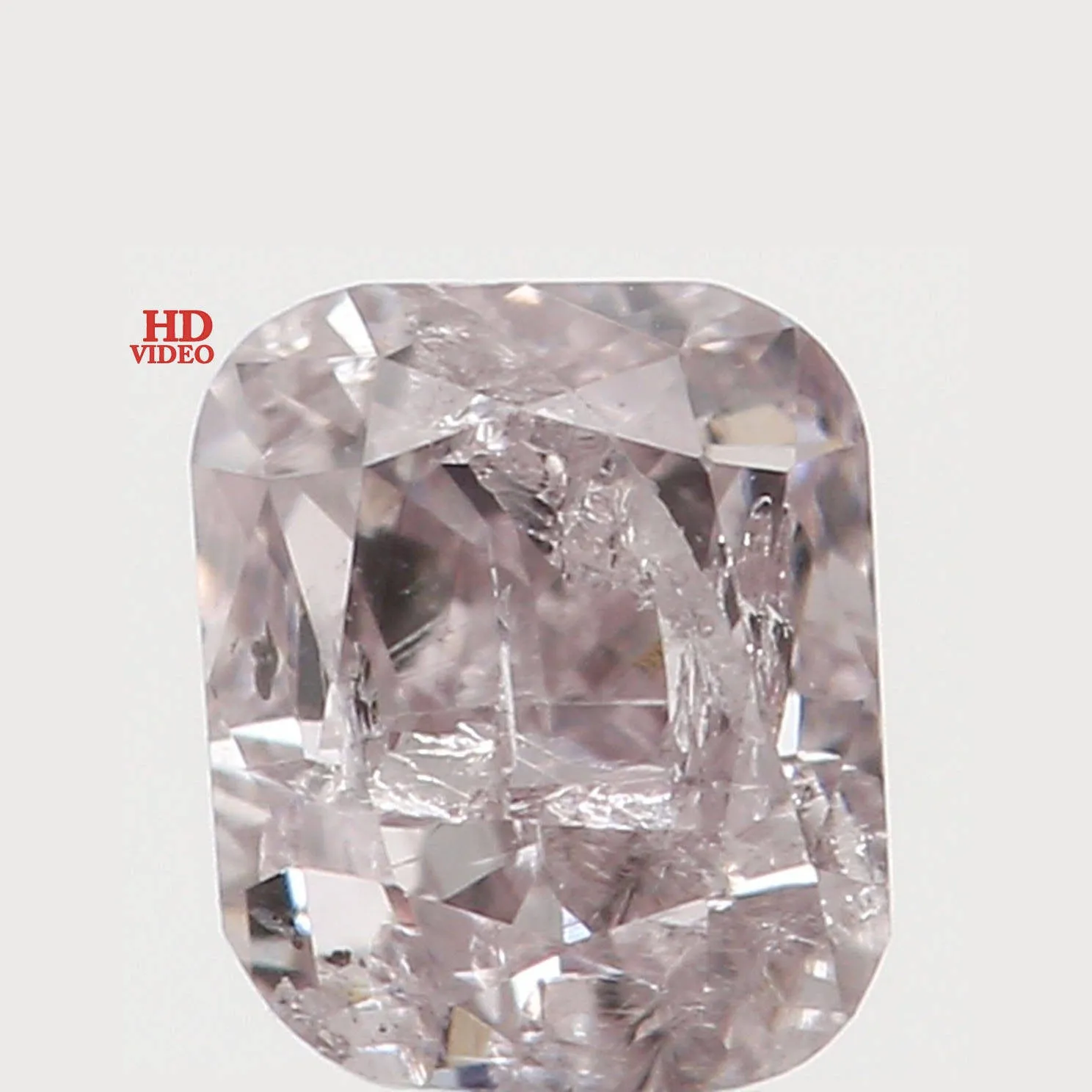 Natural Loose Diamond Cushion Pink Color I2 Clarity 3.30 MM 0.20 Ct KR1400