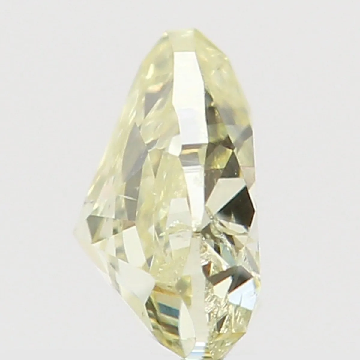 Natural Loose Diamond Heart Yellow Color SI2 Clarity 3.40 MM 0.16 Ct KR1412