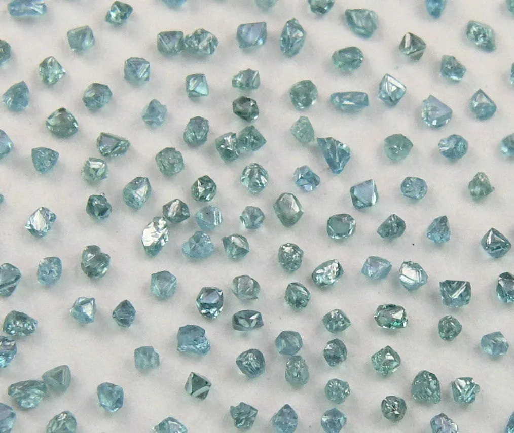 Natural Loose Diamond Rough Blue Color SI1 Clarity 4.00 Ct Lot Q88