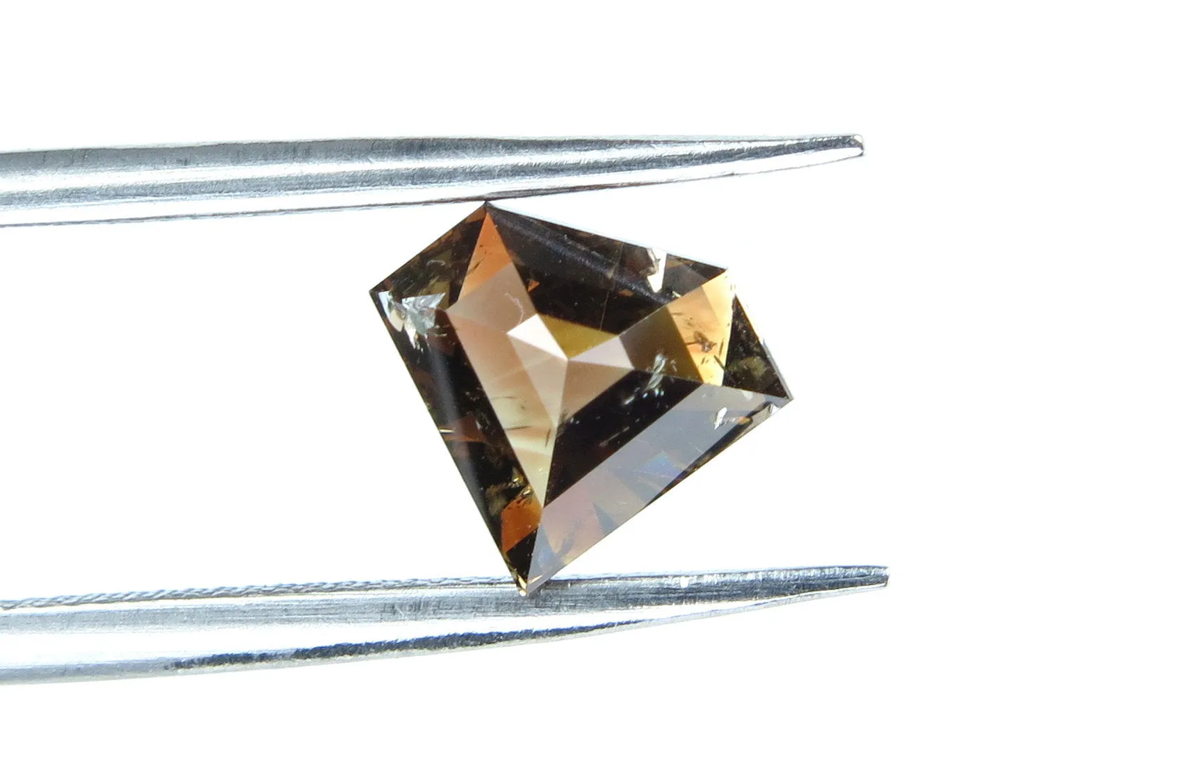 Natural Loose Diamonds Fancy Deep Orange Brown 6.80 MM 1.33 Ct