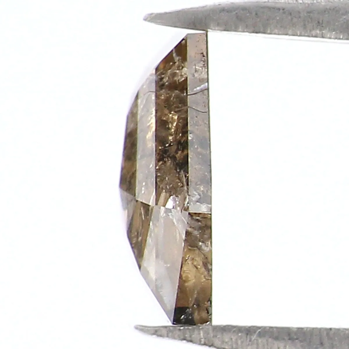 Natural Loose Shield Brown Color Diamond 0.70 CT 6.30 MM Shield Shape Rose Cut Diamond L7437