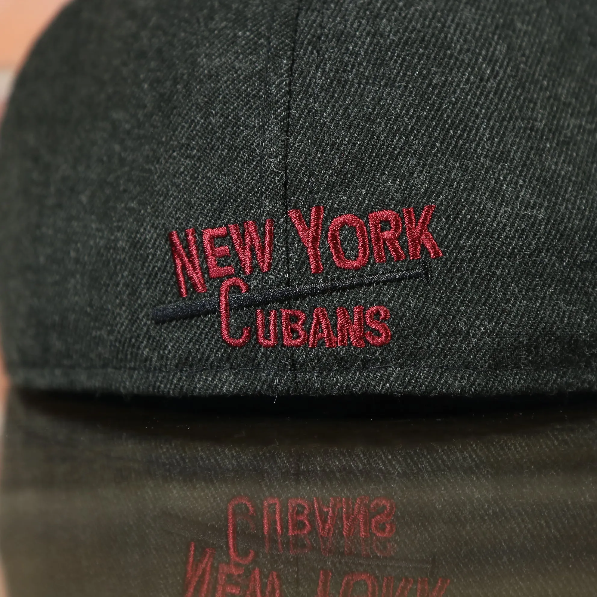 New York Cubans Throwback Negro Leagues Vintage 59FIFTY Denim Fitted Cap