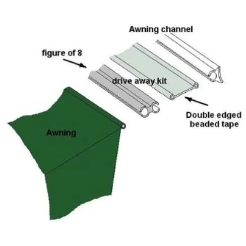 Outdoor Revolution Driveaway Fitting Kit (2024)