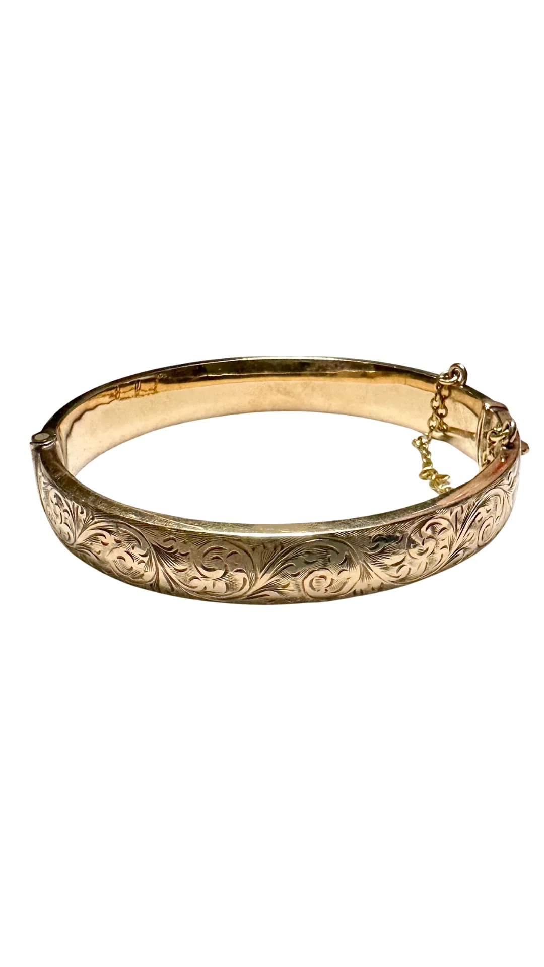 Oval Hinged Bangle