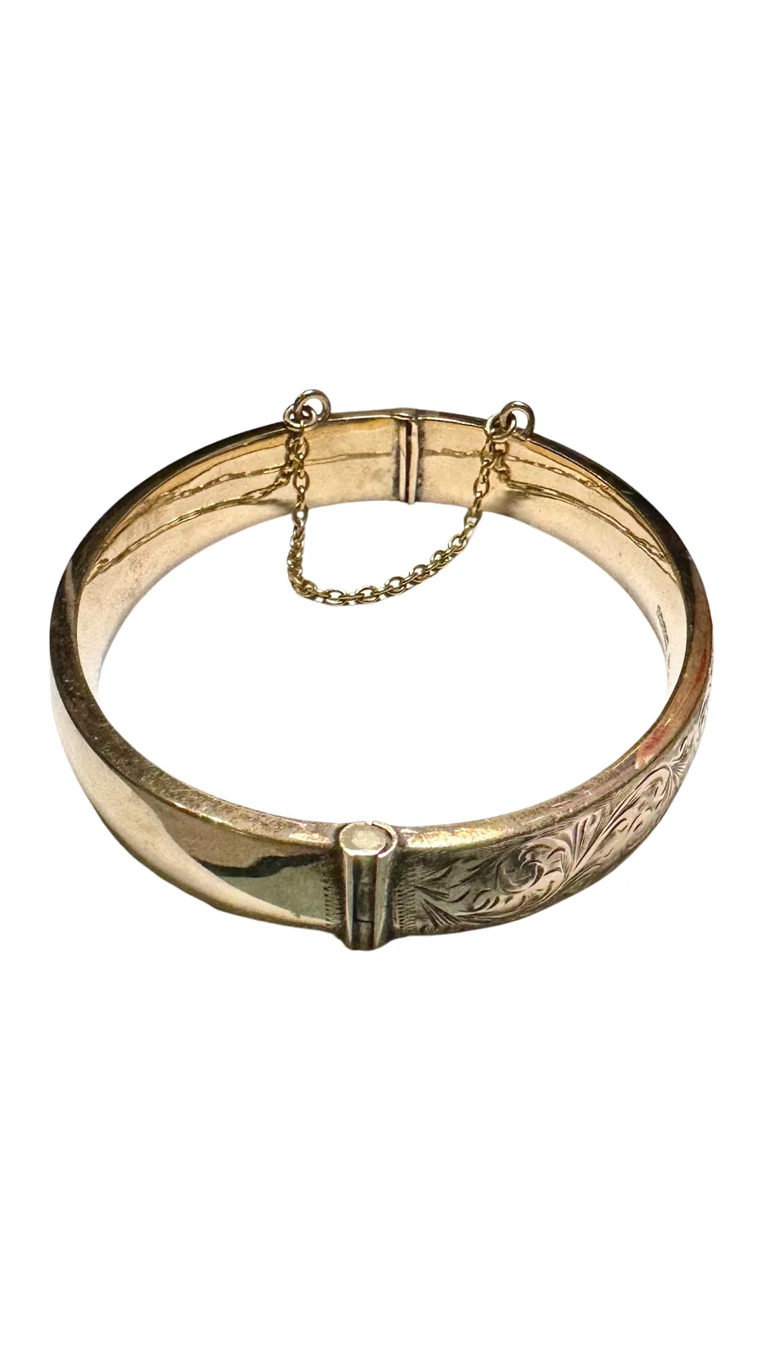 Oval Hinged Bangle