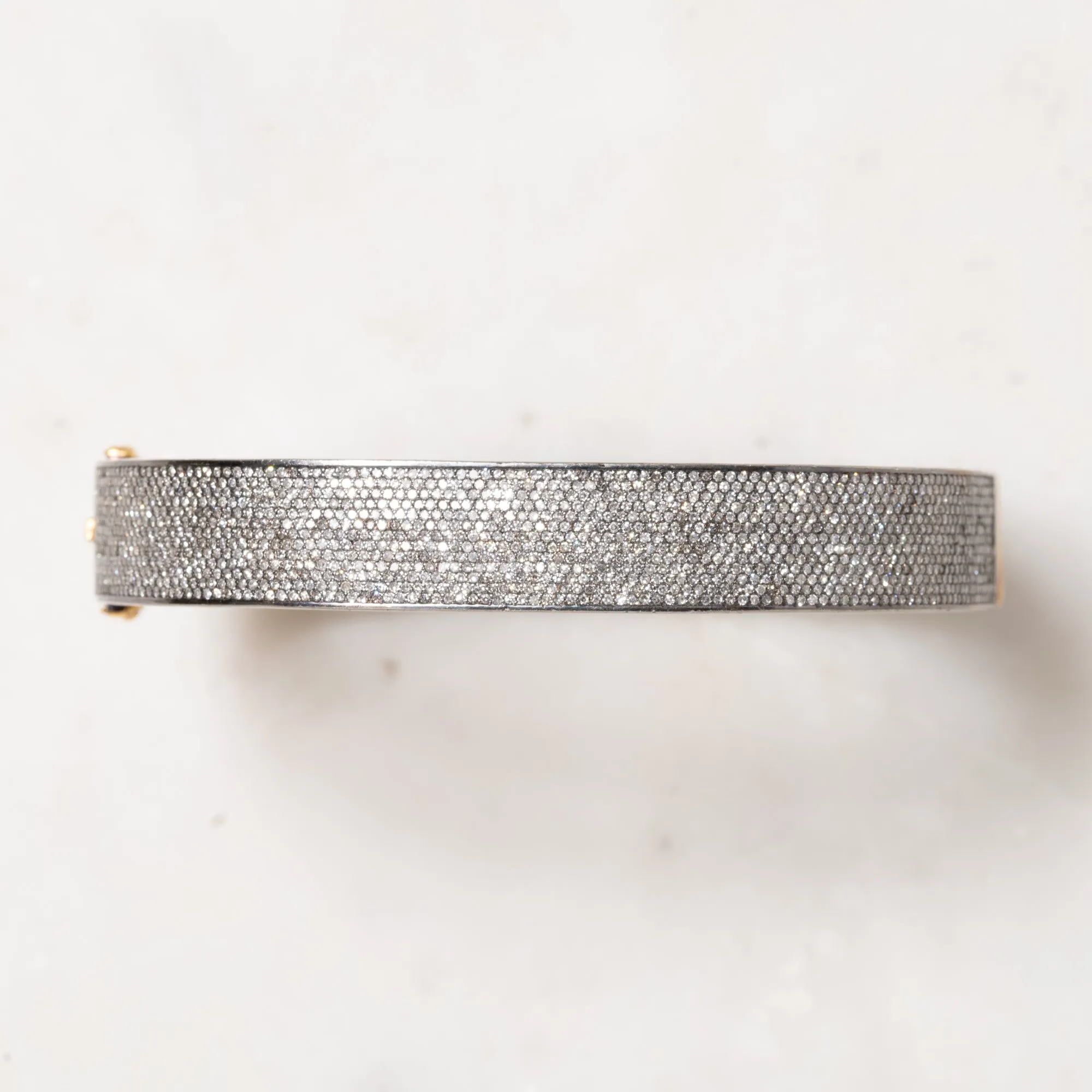 Pave Diamond Square Bangle