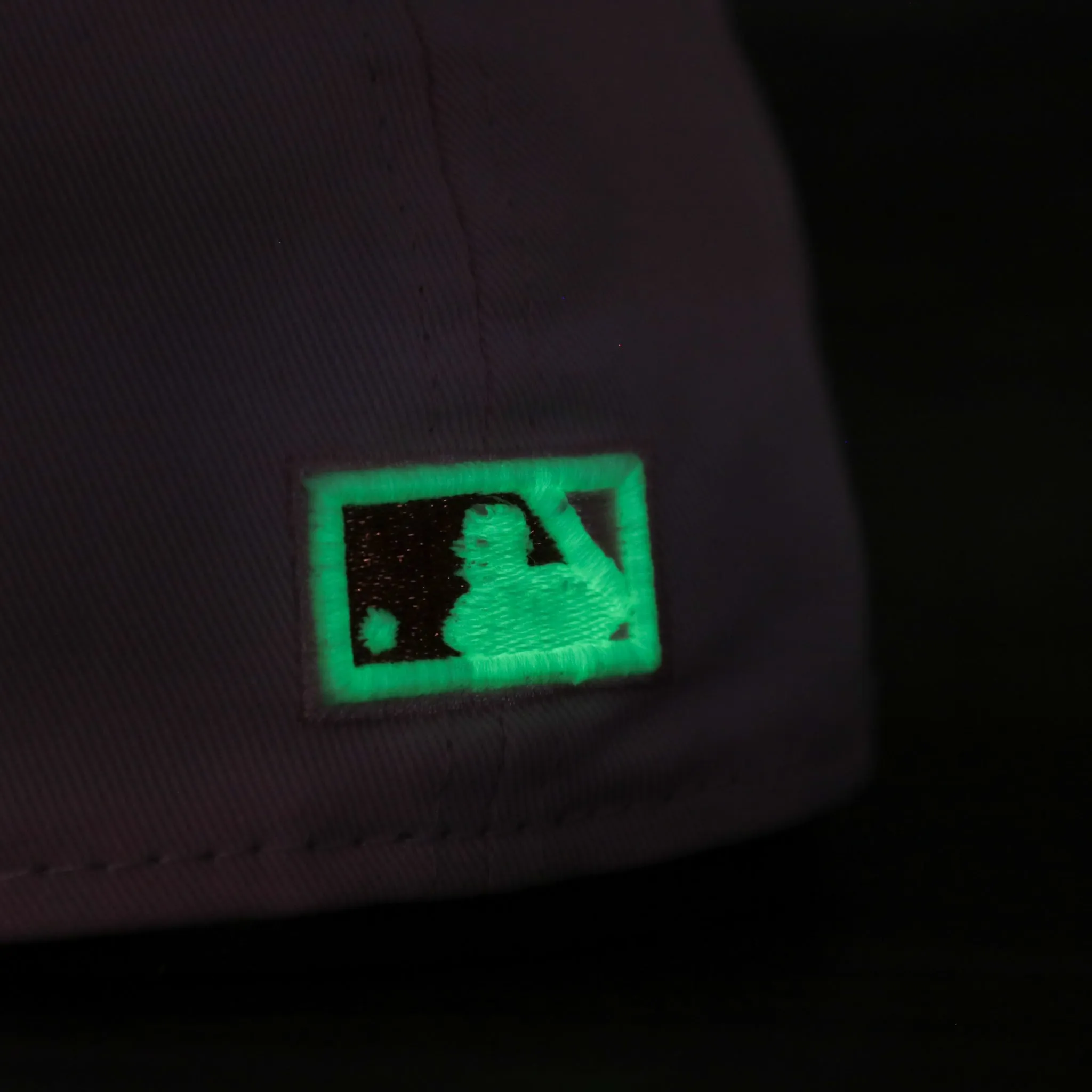 Philadelphia Phillies Glow In The Dark 1996 All Star Game il napoletano Sky Blue Bottom Side Patch 59Fifty Fitted Cap