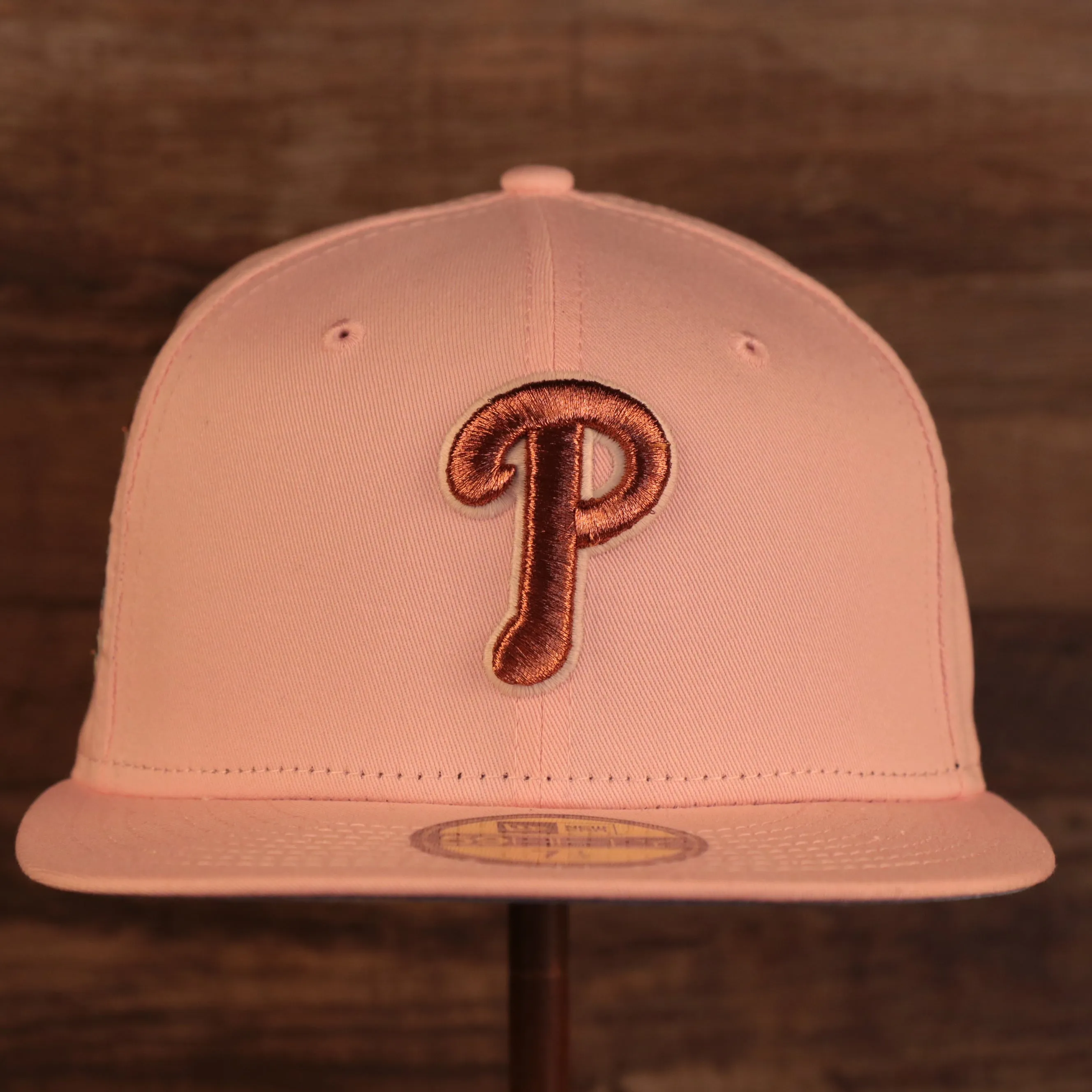 Philadelphia Phillies Glow In The Dark 1996 All Star Game il napoletano Sky Blue Bottom Side Patch 59Fifty Fitted Cap