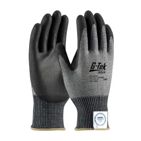 PIP Case of 72 Pair A3 Cut Level G-TEK 3GX Black Dyneema Smooth Grip Safety Gloves 19-D326