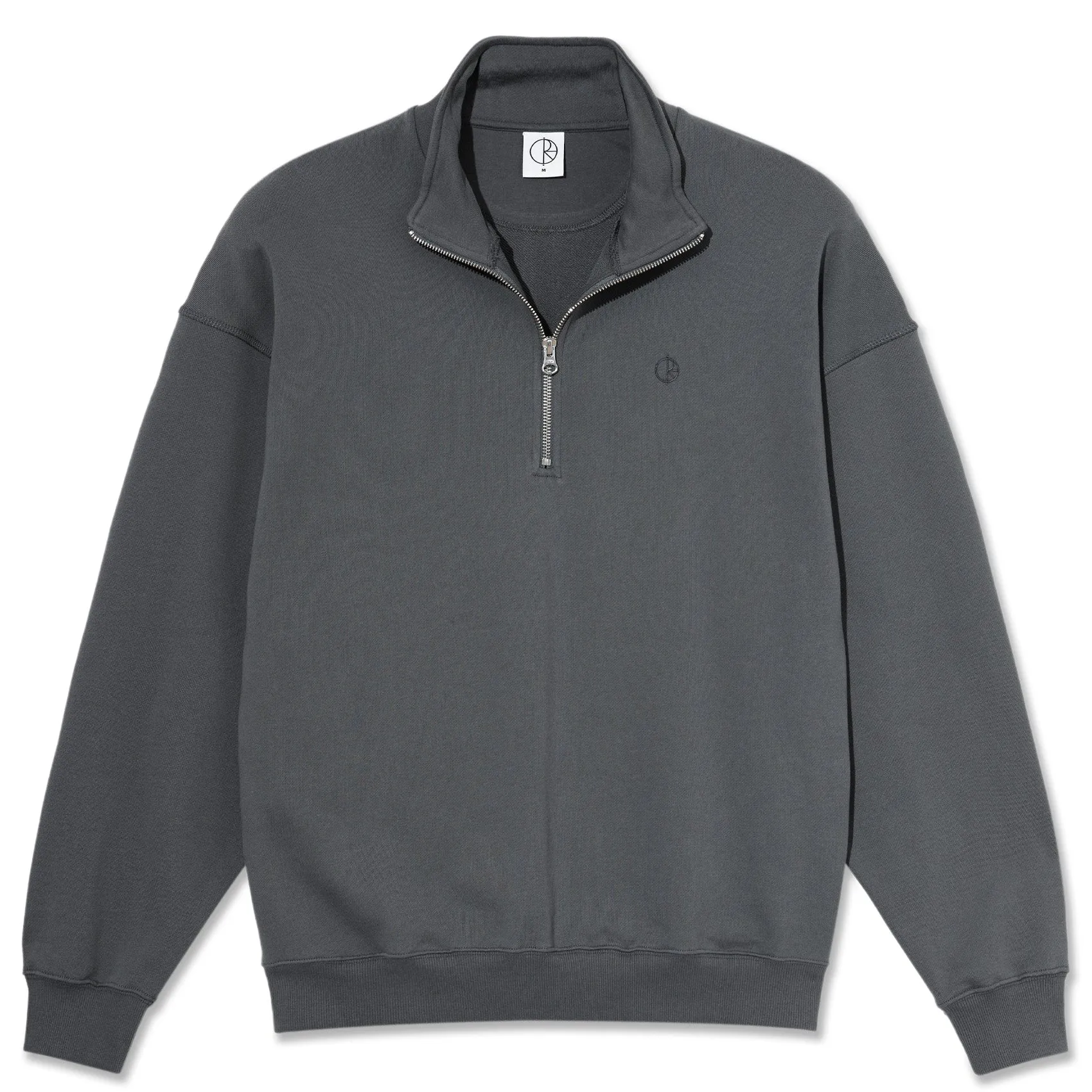 Polar Skate Co. Frank Half Zip Sweatshirt Graphite