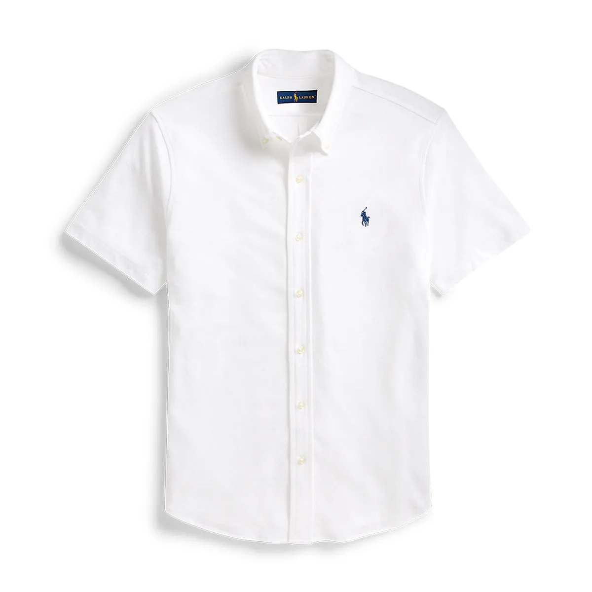 Ralph Lauren - Featherweight Mesh SS Shirt in White