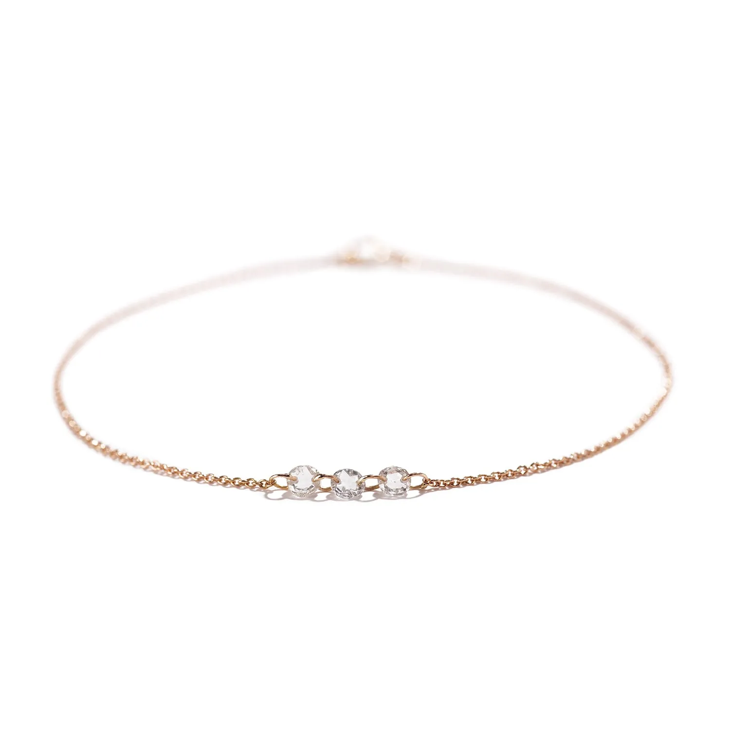 Rose Gold Bracelet with Diamonds