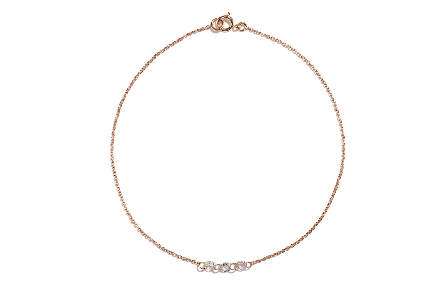 Rose Gold Bracelet with Diamonds