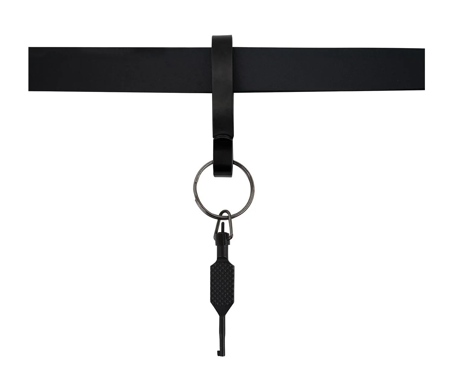 Rothco Steel Belt Key Clip - Black