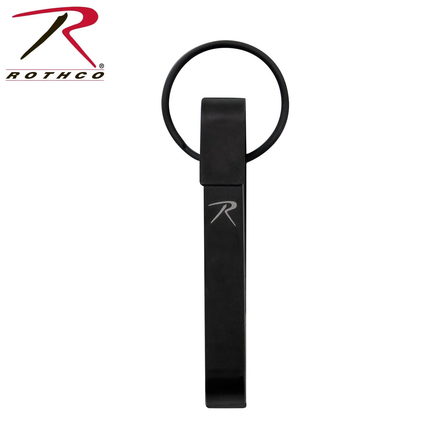 Rothco Steel Belt Key Clip - Black