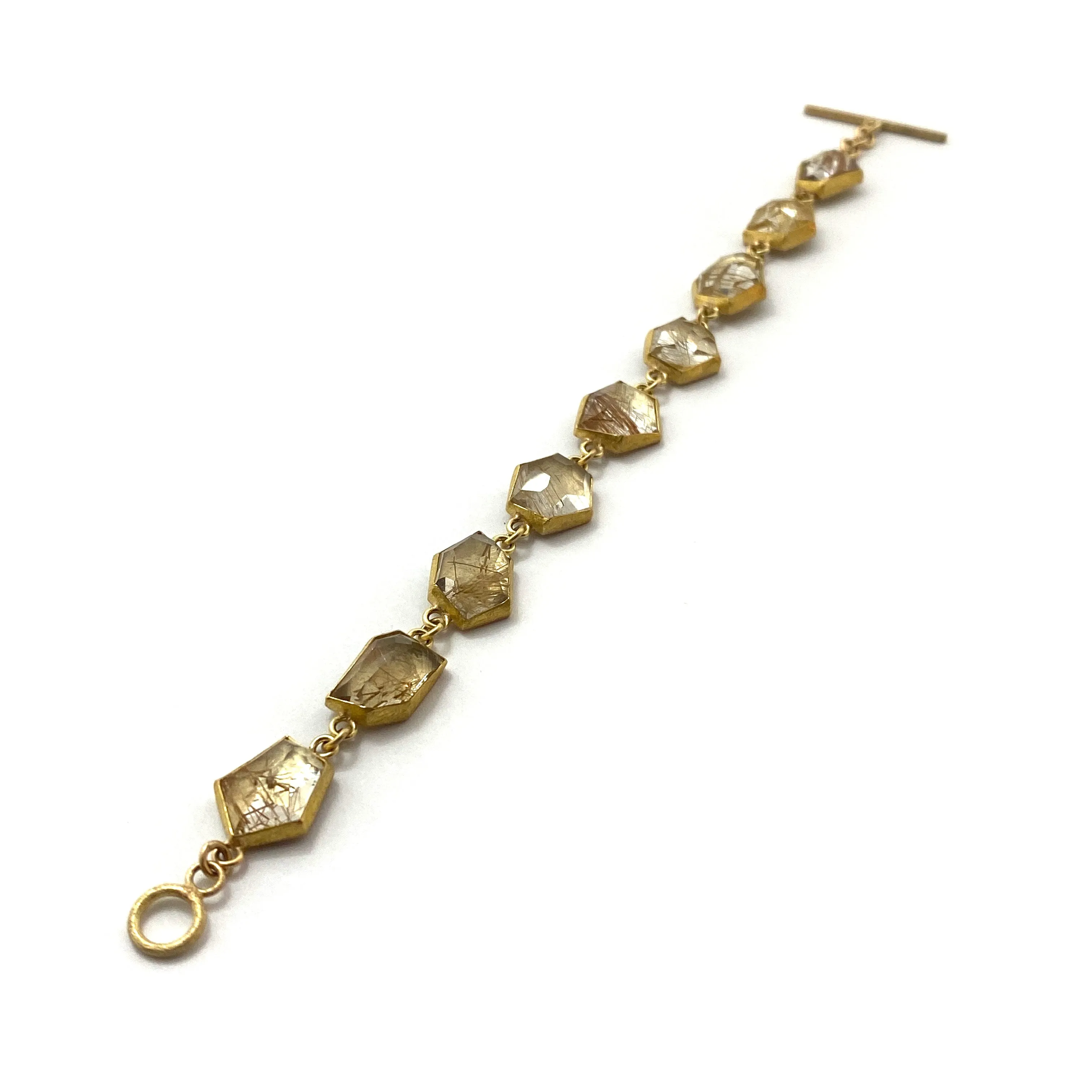 Rutilated Quartz Bracelet